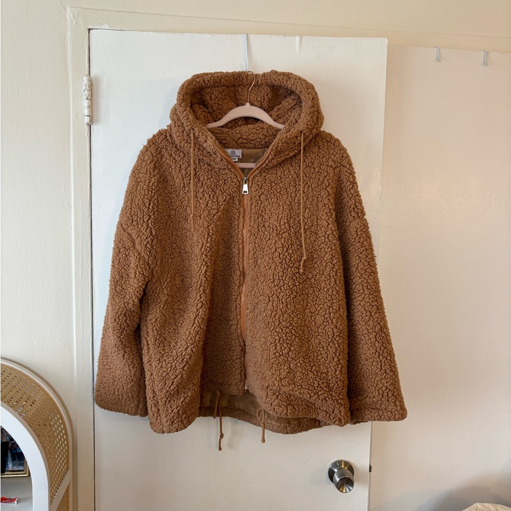 Tan Sherpa Jacket